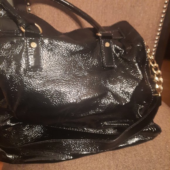 Michael Kors Patent Leather Hamilton Bag - Picture 7 of 13